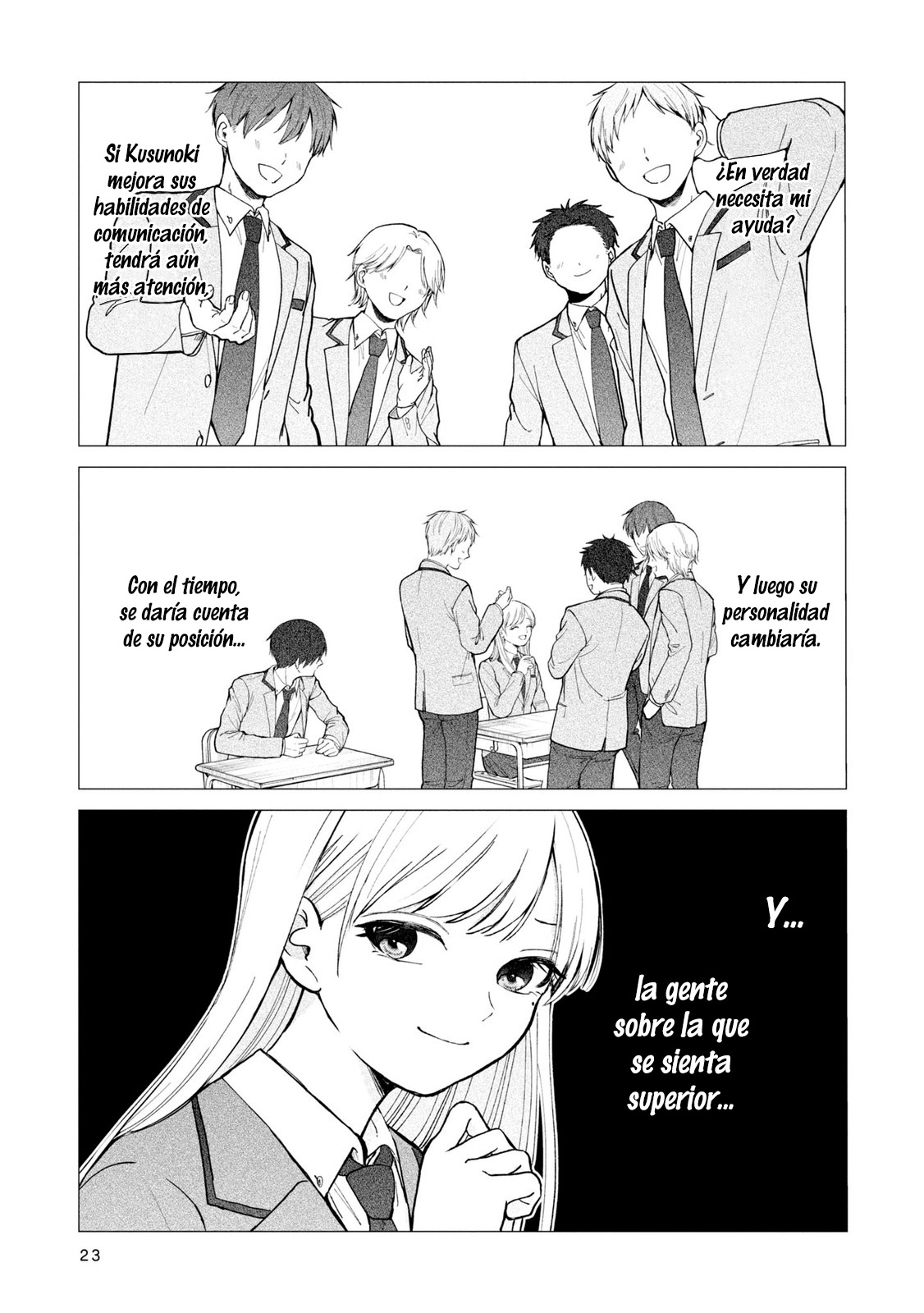 Kusunoki-san wa Koukou Debut ni Shippai Shite Iru Decidí no volver a interactuar con chicas lindas 第22页