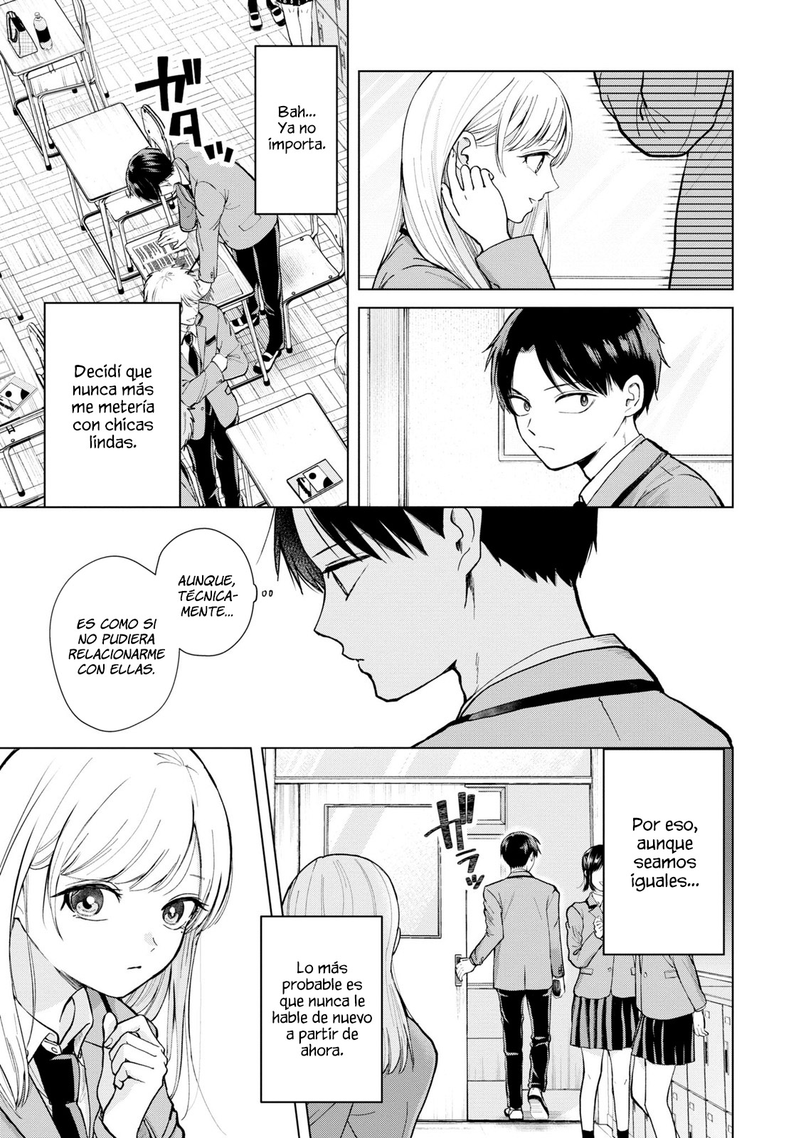 Kusunoki-san wa Koukou Debut ni Shippai Shite Iru Decidí no volver a interactuar con chicas lindas 第8页