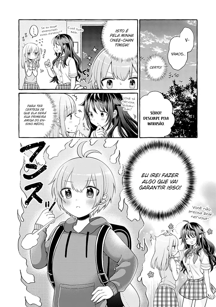 Boku wa, Yuri na Onee-chan wo Ouen Shiteimasu Eu vou conseguir uma amiga para a onee-chan! 第22页