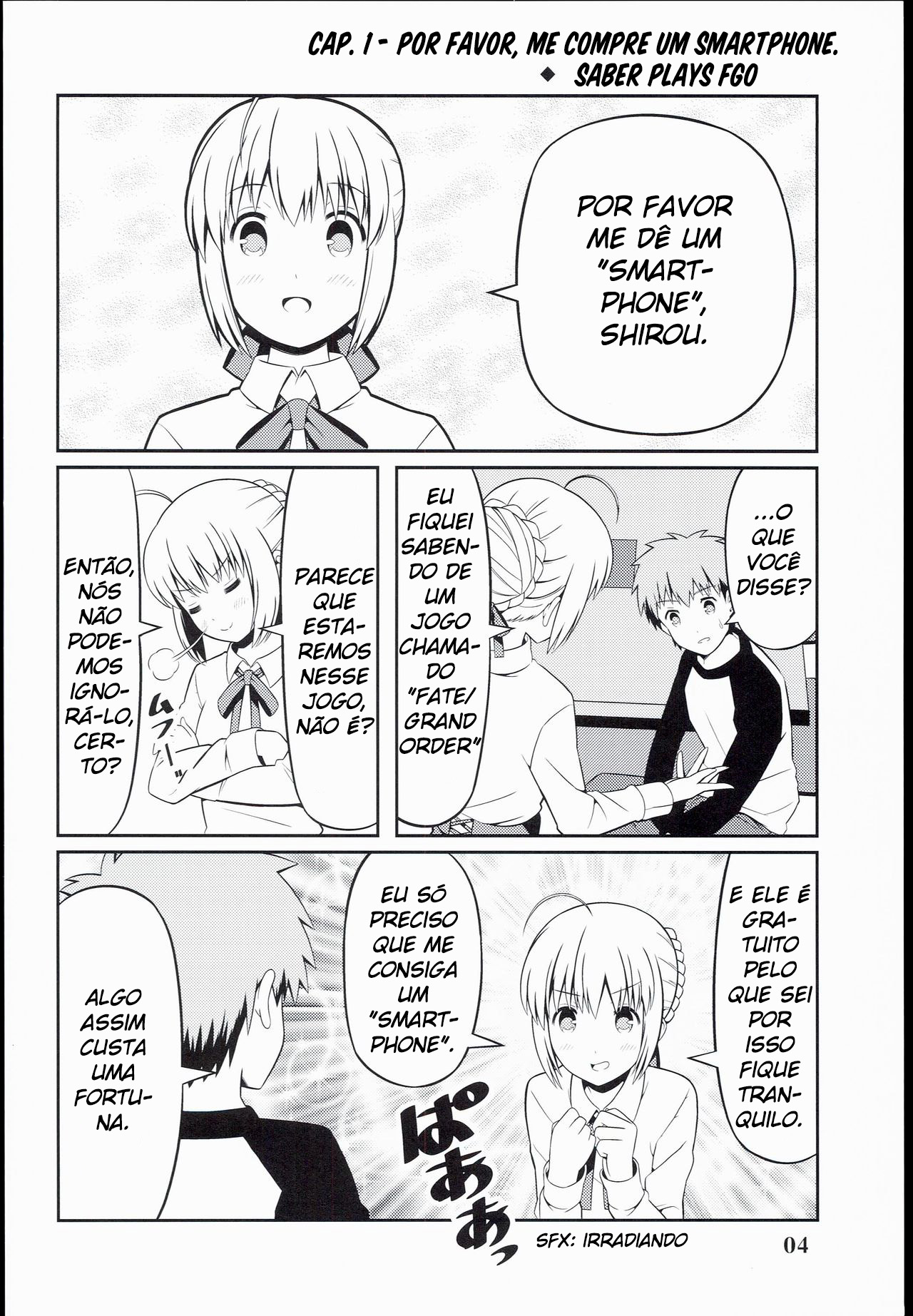 Fate/stay night - Saber Plays Fate/Grand Order (Doujinshi) 第5页