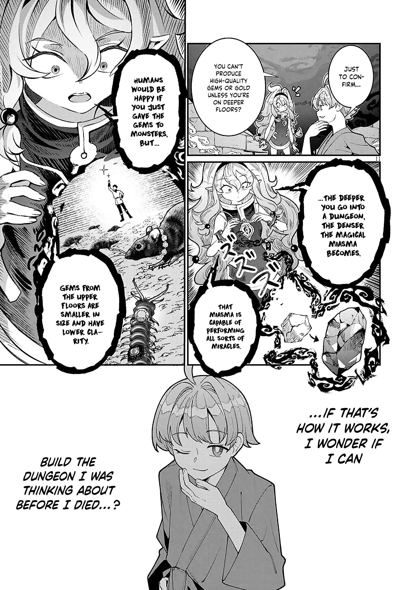 Isekai Tensei Dungeon Master: Onsen Dungeon o Tsukuru Ch. 1 第11页