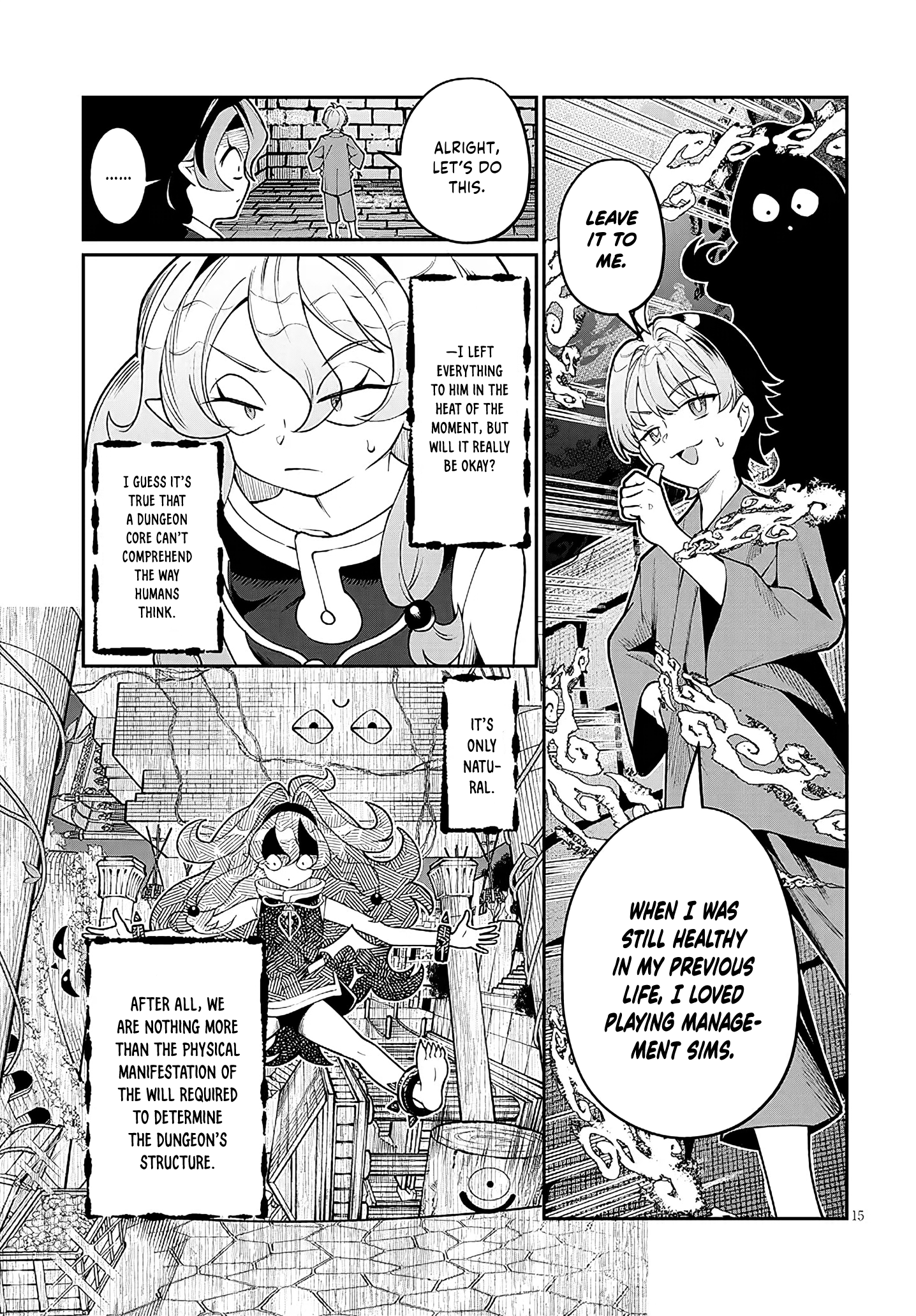 Isekai Tensei Dungeon Master: Onsen Dungeon o Tsukuru Ch. 1 第15页