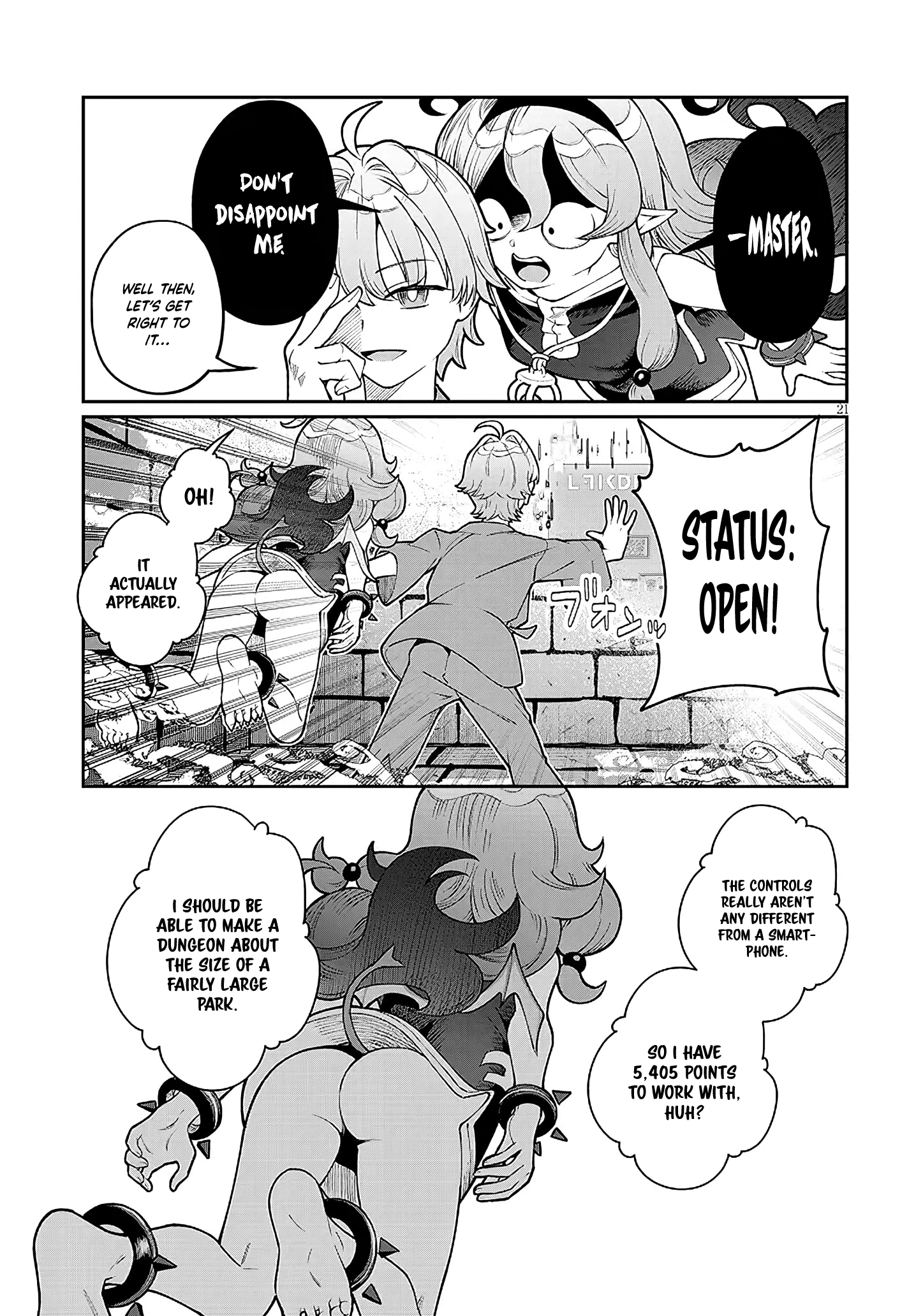 Isekai Tensei Dungeon Master: Onsen Dungeon o Tsukuru Ch. 1 第21页