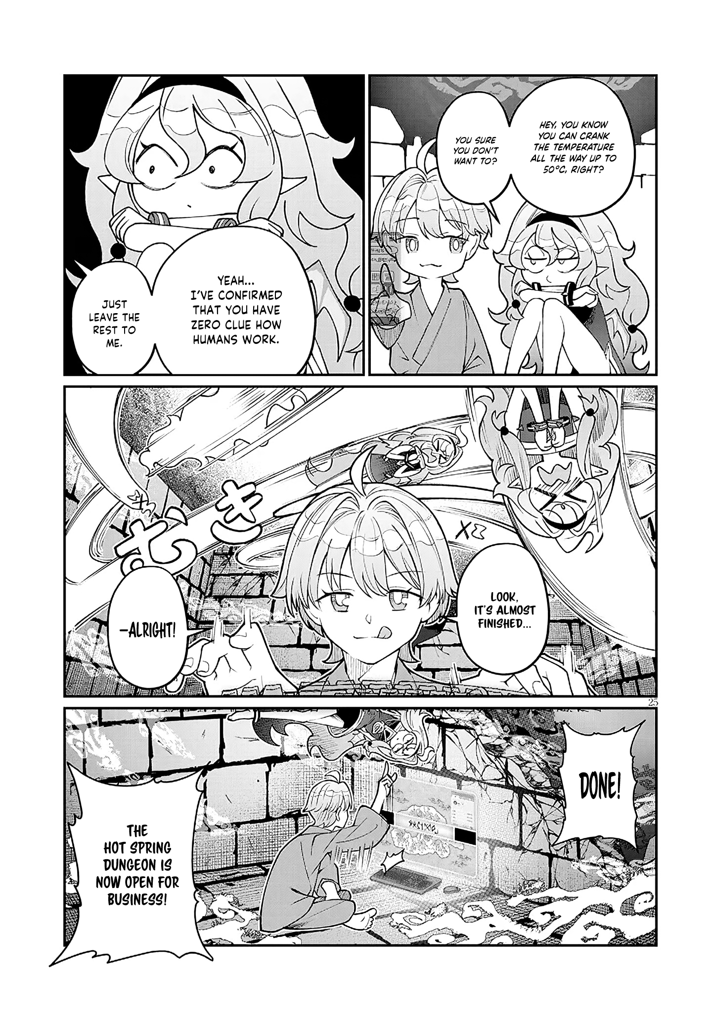 Isekai Tensei Dungeon Master: Onsen Dungeon o Tsukuru Ch. 1 第25页