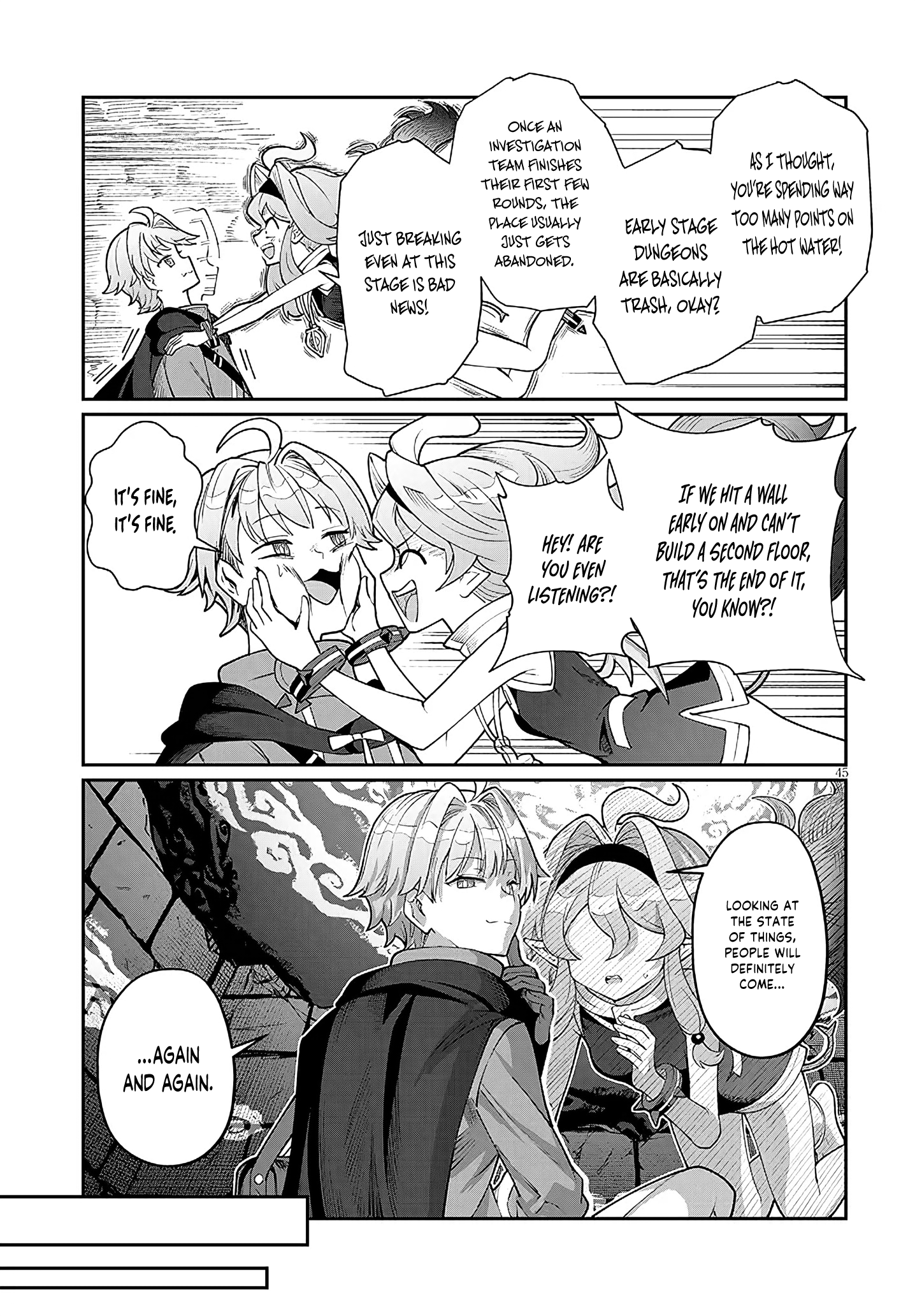 Isekai Tensei Dungeon Master: Onsen Dungeon o Tsukuru Ch. 1 第45页