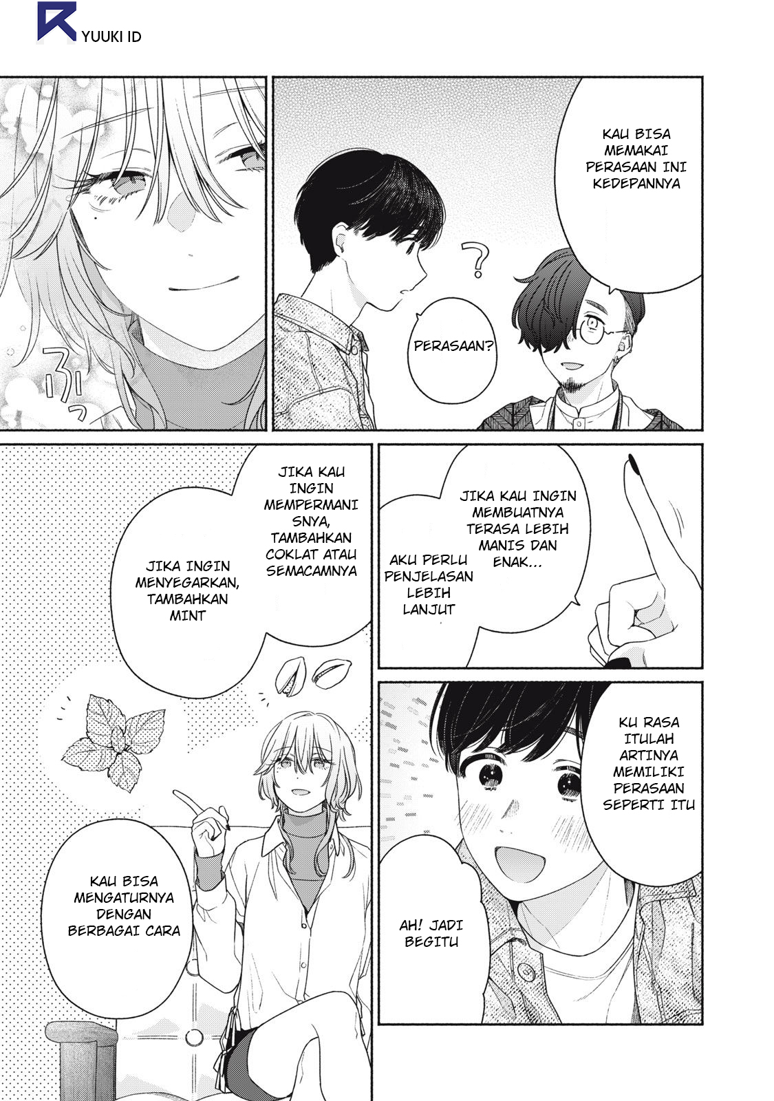 Tayutau Kemuri wa Tsukamenai Cinta dan merona 第14页