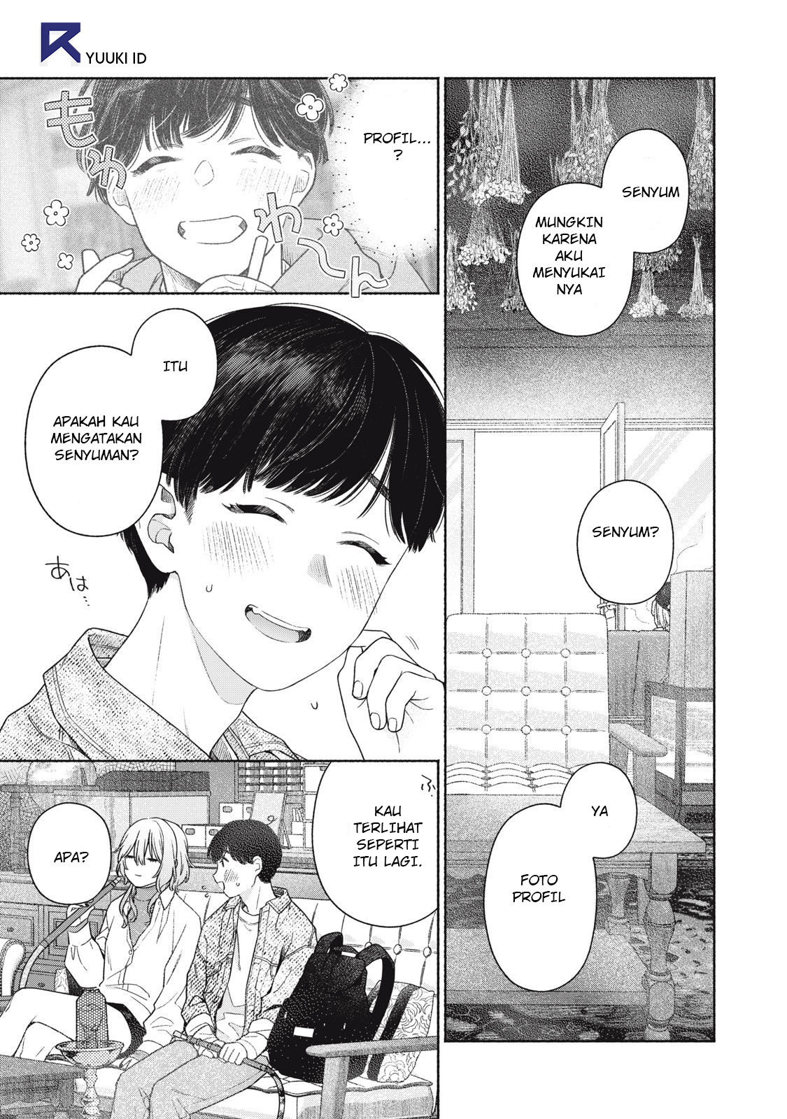 Tayutau Kemuri wa Tsukamenai Cinta dan merona 第18页