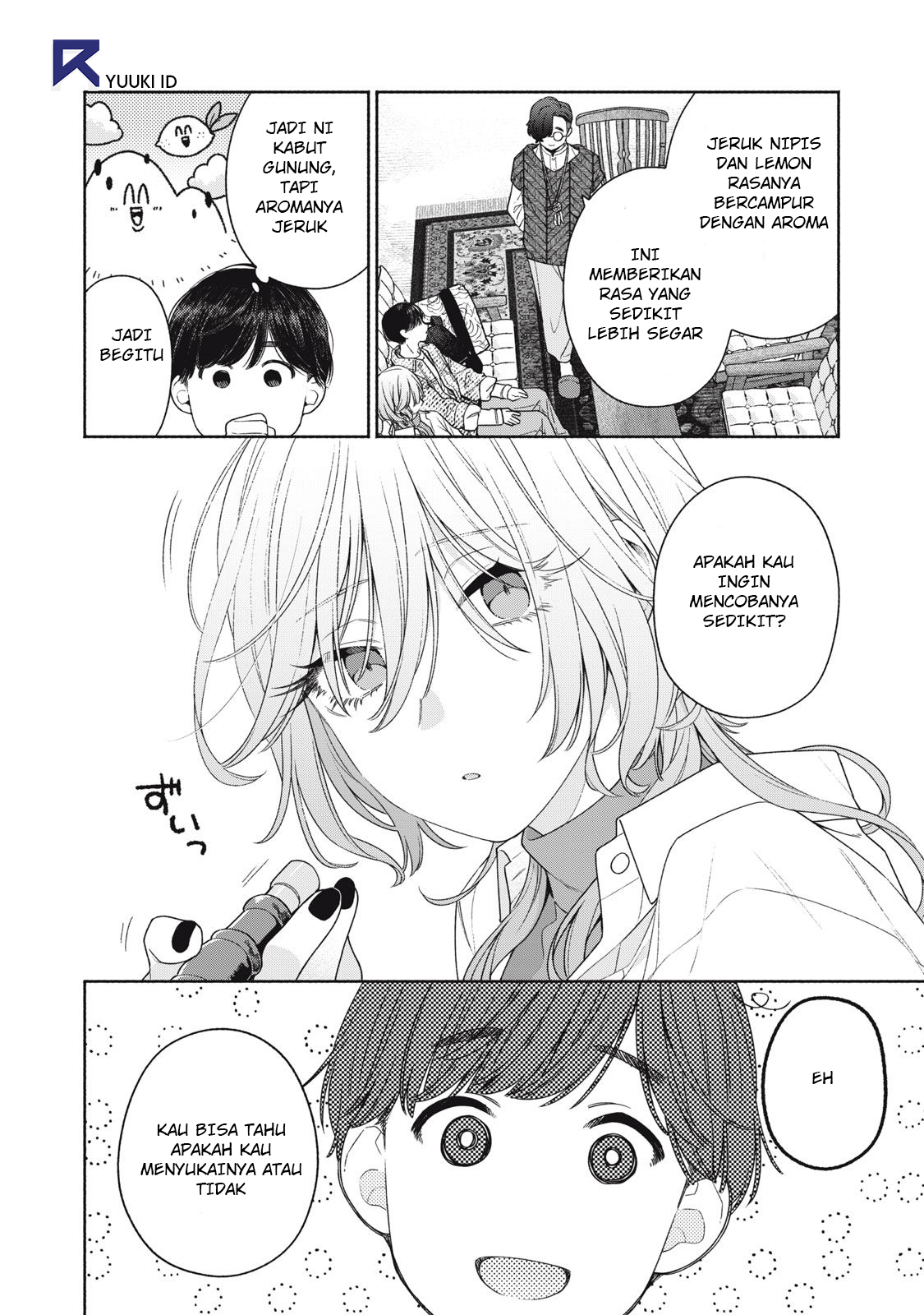 Tayutau Kemuri wa Tsukamenai Cinta dan merona 第7页