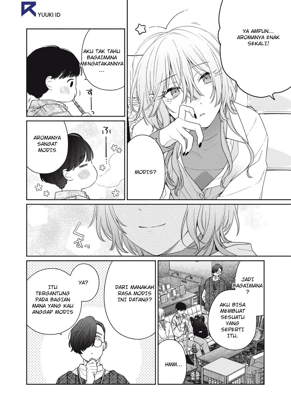 Tayutau Kemuri wa Tsukamenai Cinta dan merona 第9页