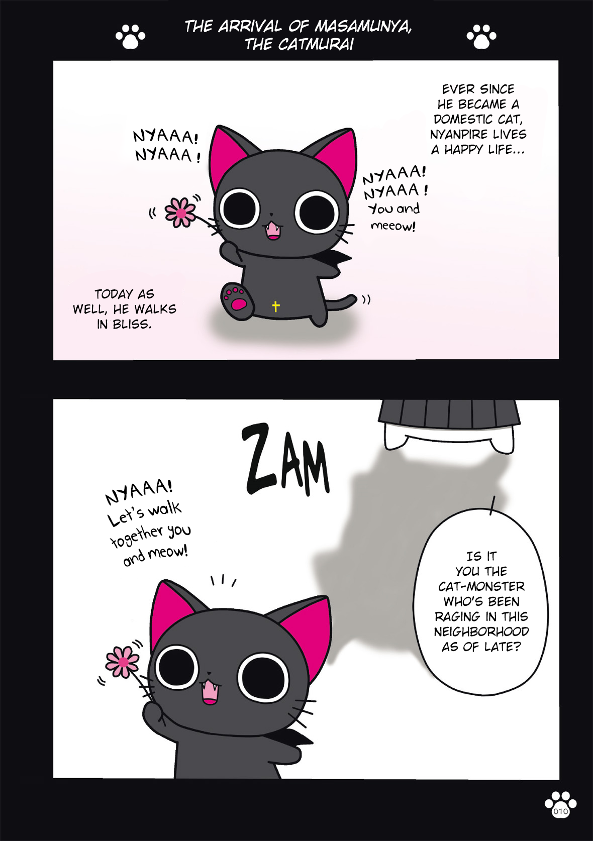 The Gothic World of Nyanpire The arrival of Masamunya, the Catmurai 第1页