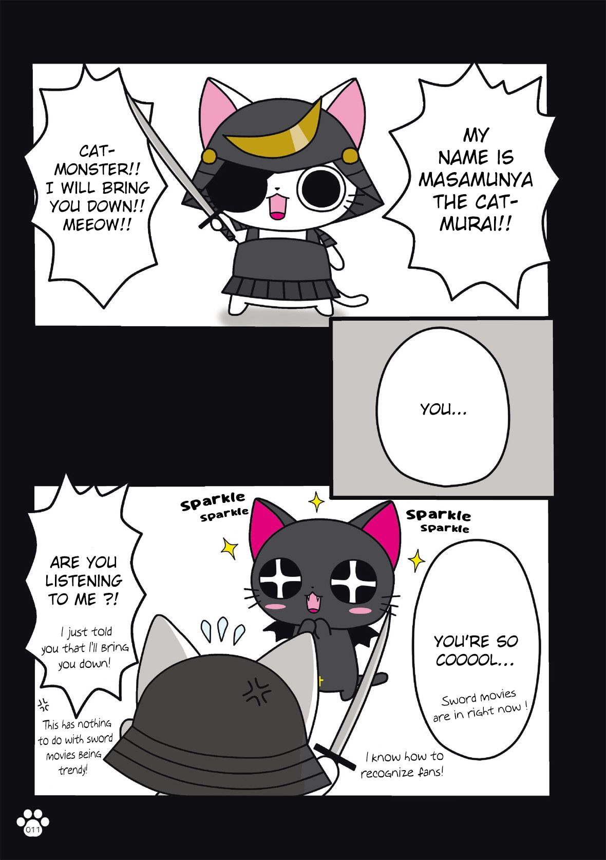 The Gothic World of Nyanpire The arrival of Masamunya, the Catmurai 第2页
