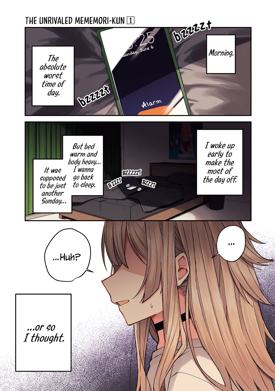 The Unrivaled Mememori-kun When I Woke Up... 第1页