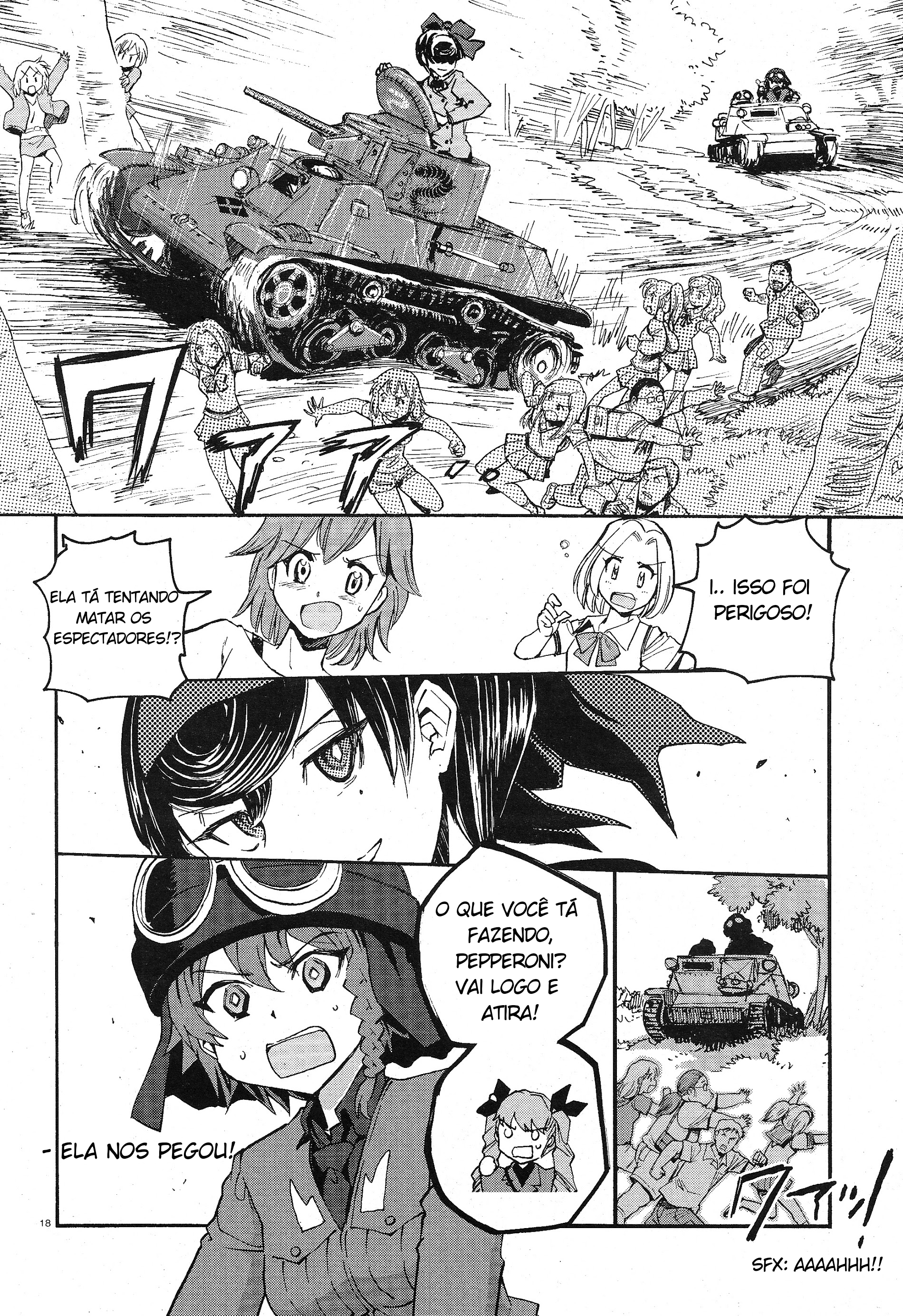 Girls und Panzer: Ribbon no Musha Vamos Falar Sobre a Minha Melhor Amiga 第22页