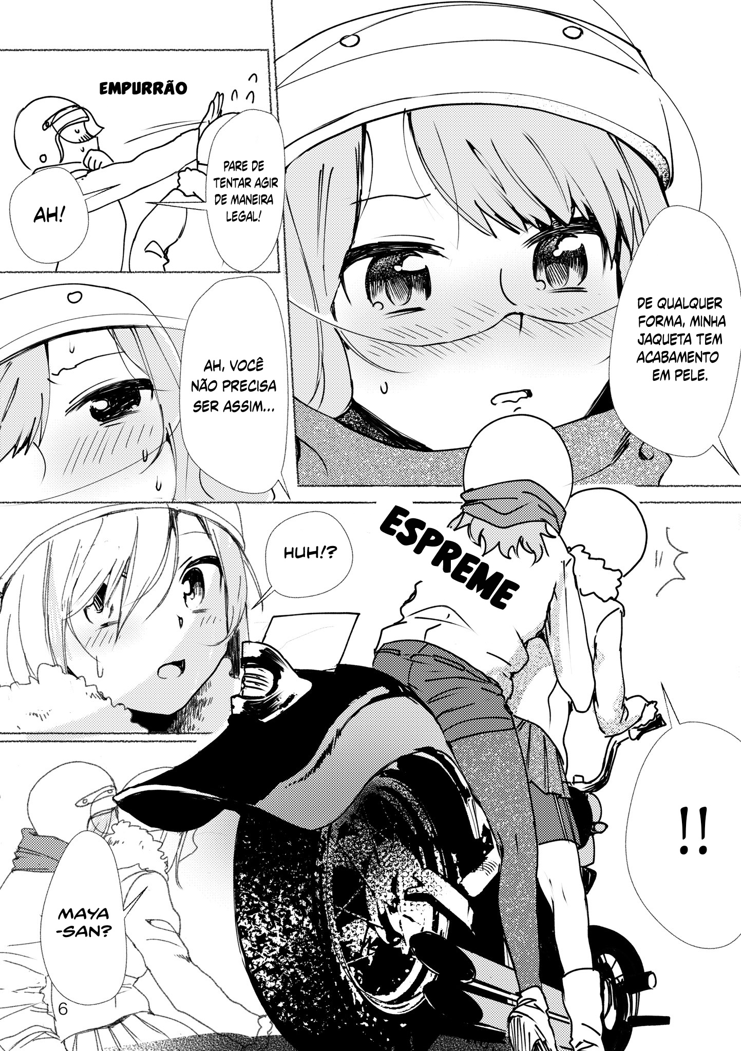Yuri Between a Science Major and Her Yankee Kouhai Oneshot 第5页