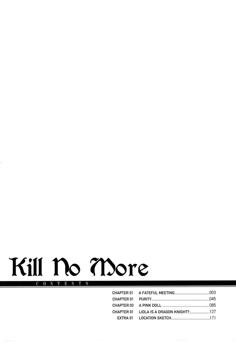 Kill No More 第5页
