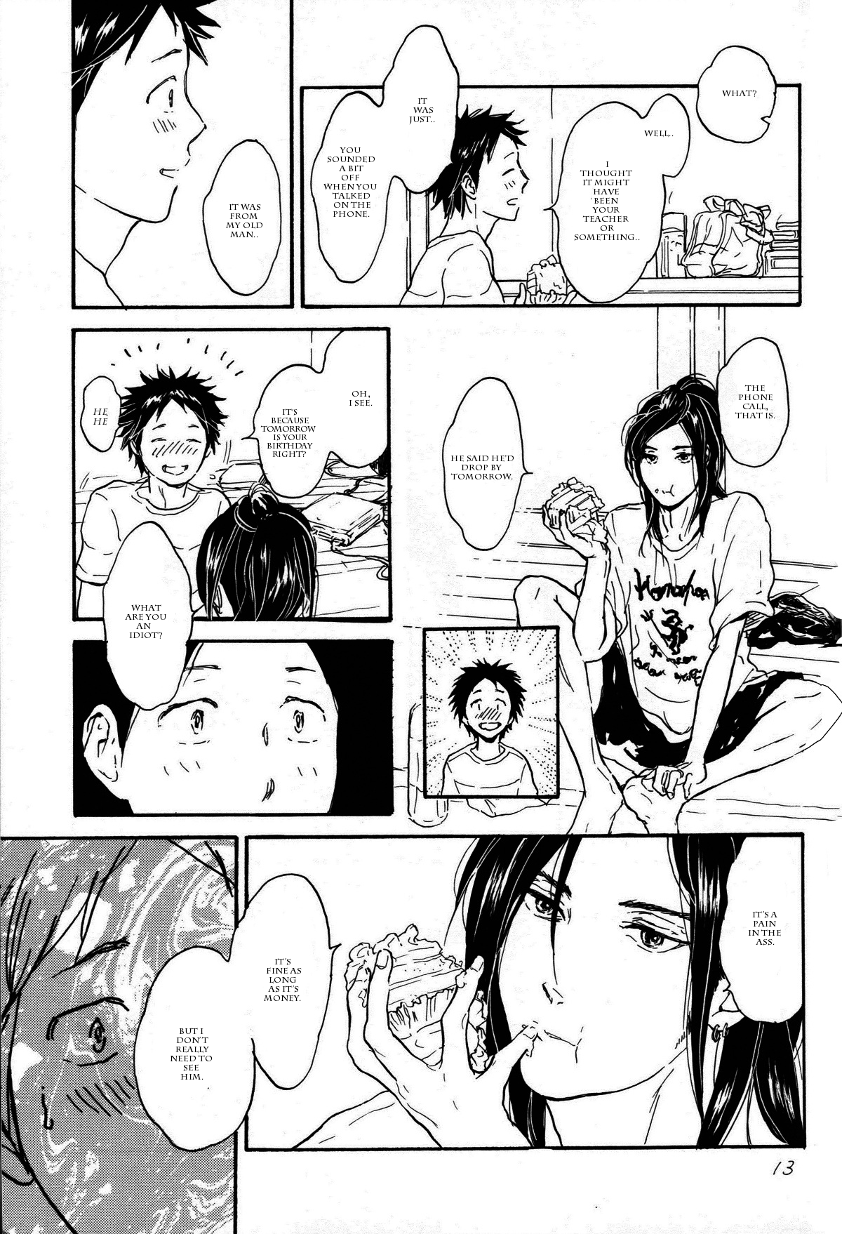 Akiyama-kun - Akiyama-kun (Doujinshi) Mind Full of Worry (Oneshot) 第11页