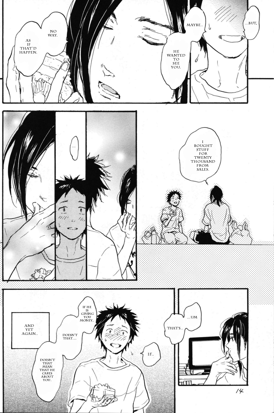 Akiyama-kun - Akiyama-kun (Doujinshi) Mind Full of Worry (Oneshot) 第12页