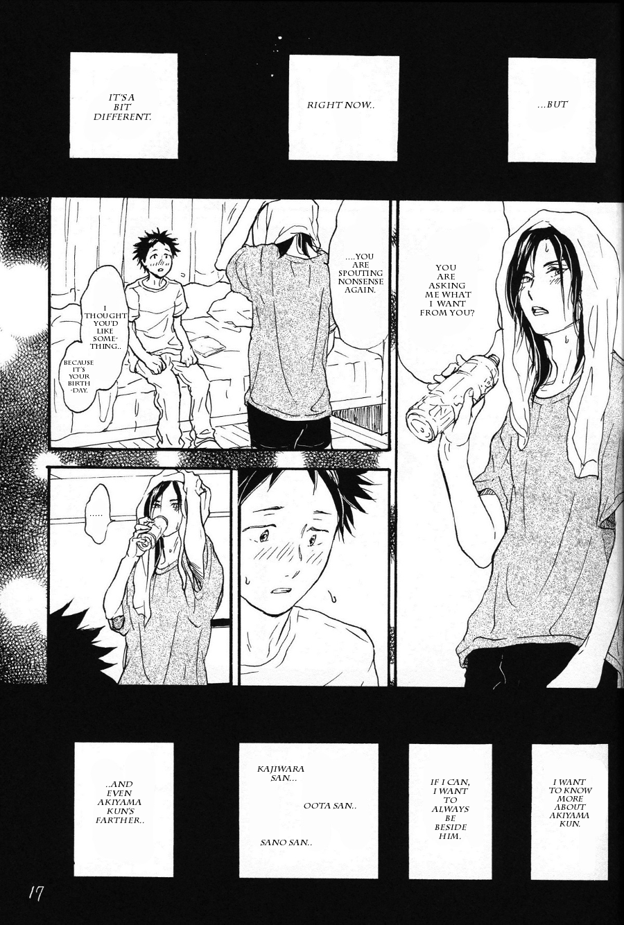 Akiyama-kun - Akiyama-kun (Doujinshi) Mind Full of Worry (Oneshot) 第15页