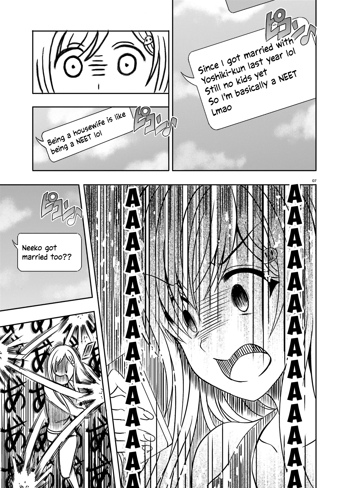 Neeko wa Tsurai yo The Neet when being contacted by an old friend 第7页