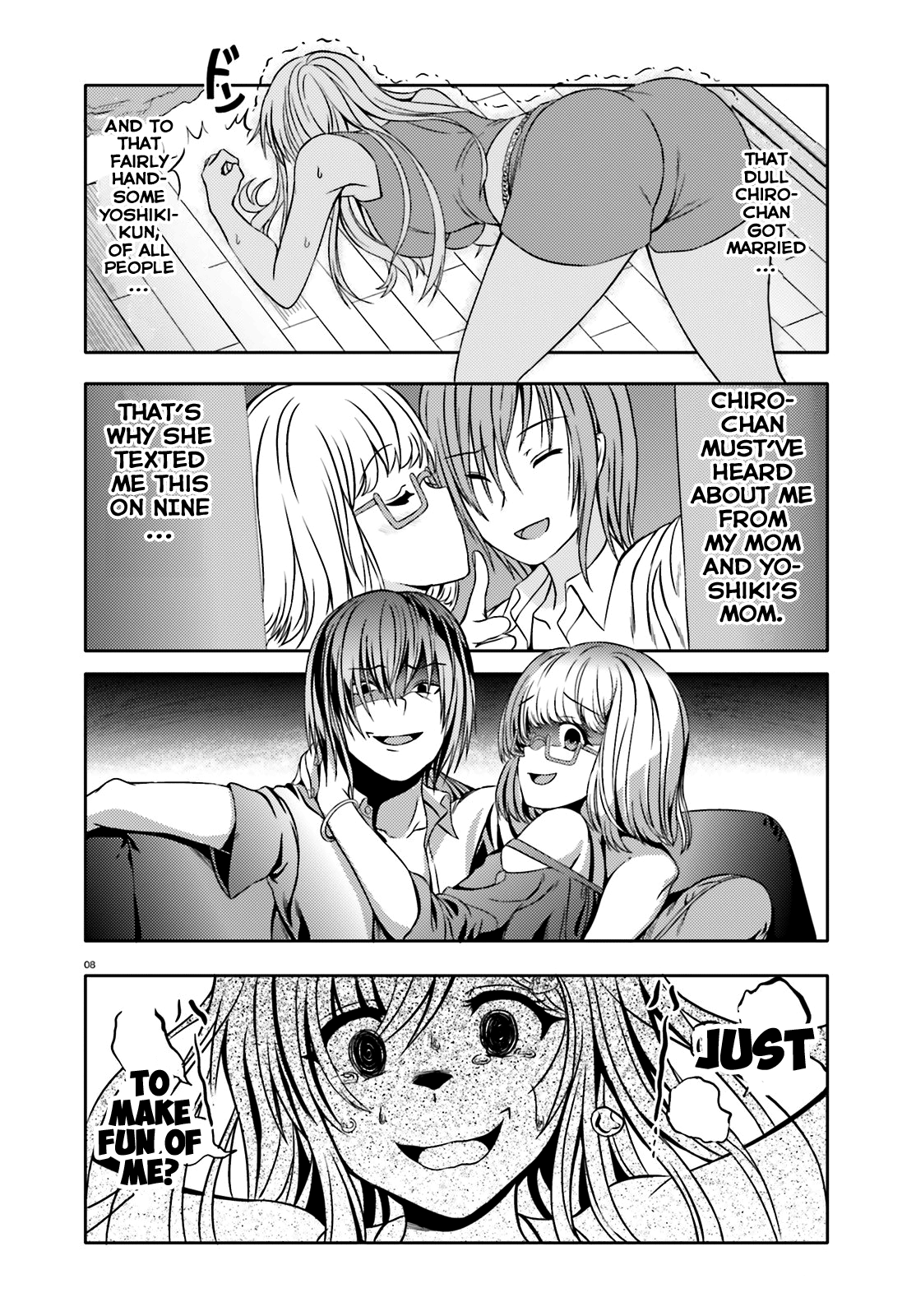 Neeko wa Tsurai yo The Neet when being contacted by an old friend 第8页