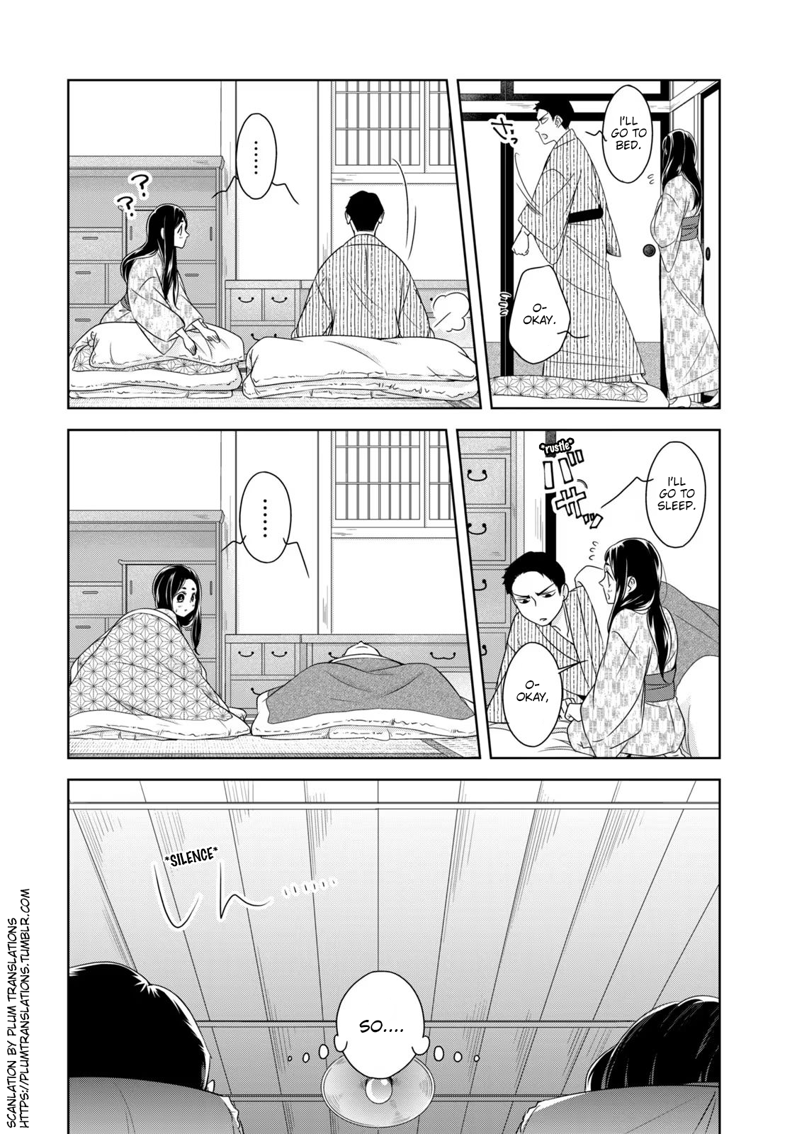 Nami Uraraka ni, Meoto Biyori Chapter 4: The First Night, Part 2 第11页