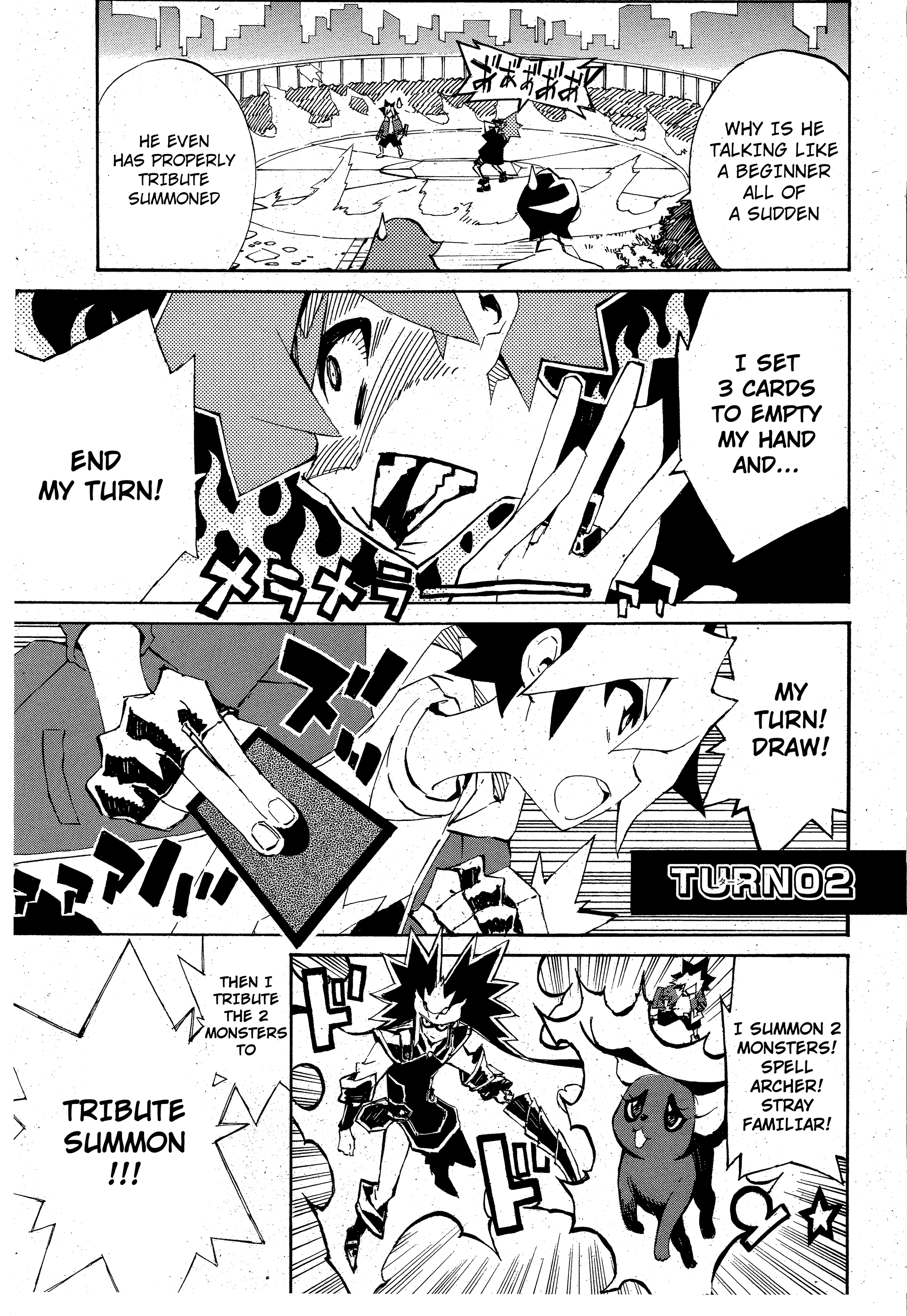 Yu-Gi-Oh! SEVENS Luke! Bakuretsu Hadou Den!! The man who shall be king 第14页