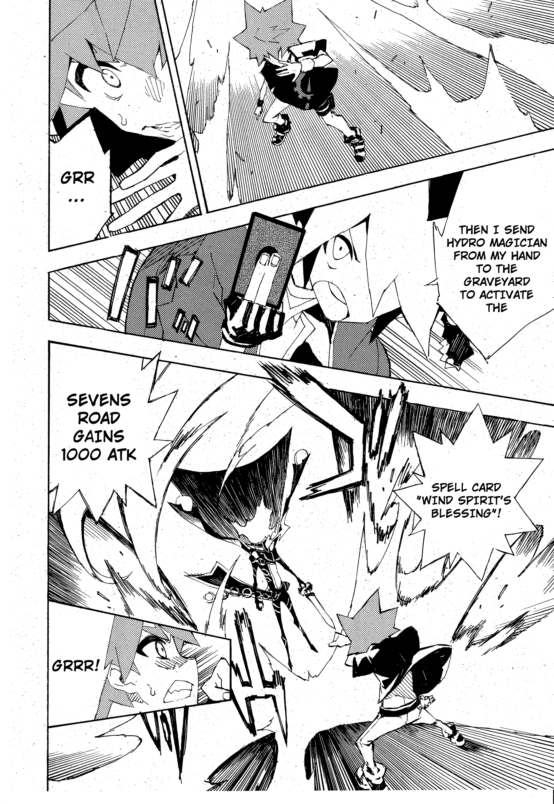 Yu-Gi-Oh! SEVENS Luke! Bakuretsu Hadou Den!! The man who shall be king 第16页