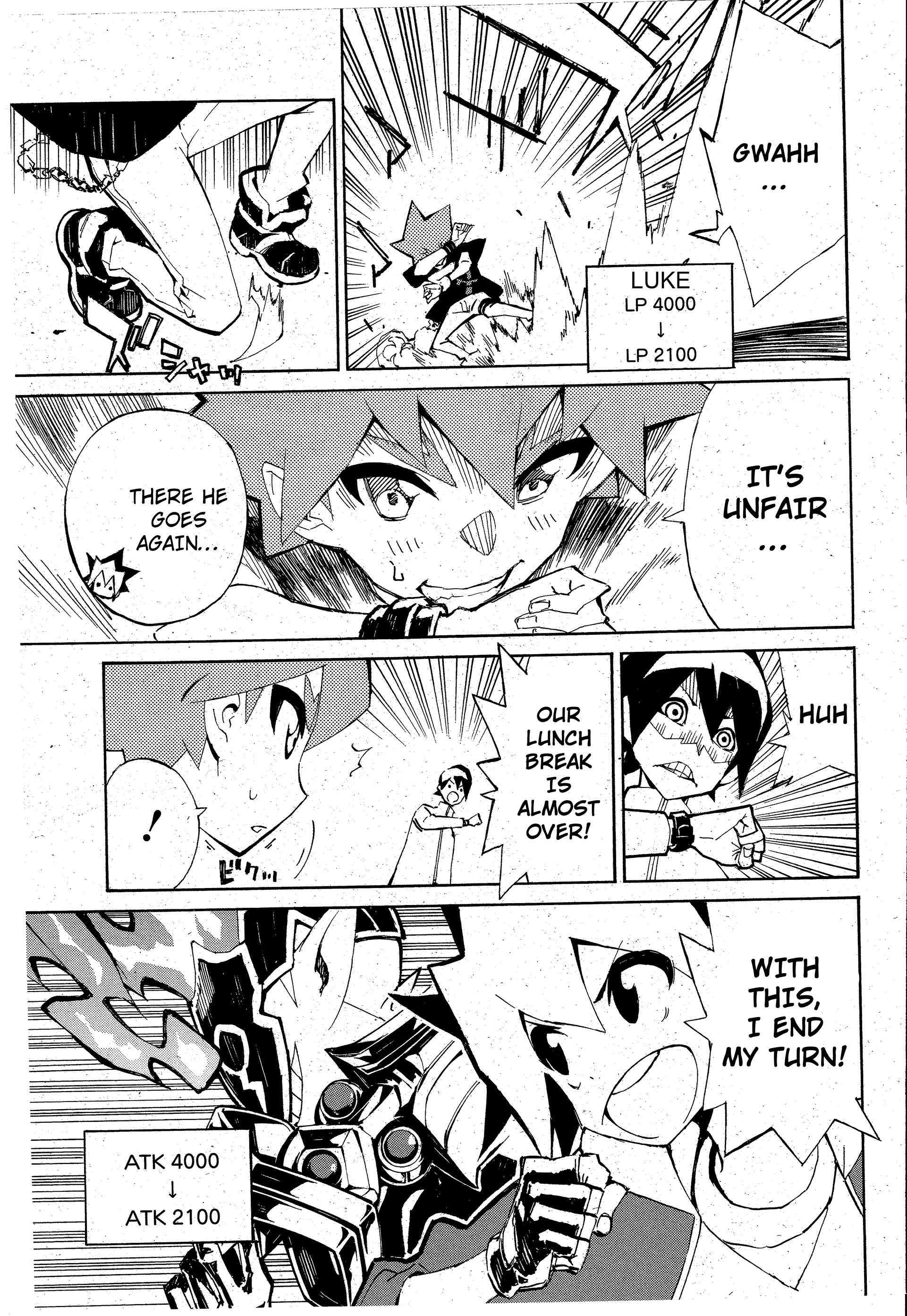 Yu-Gi-Oh! SEVENS Luke! Bakuretsu Hadou Den!! The man who shall be king 第21页
