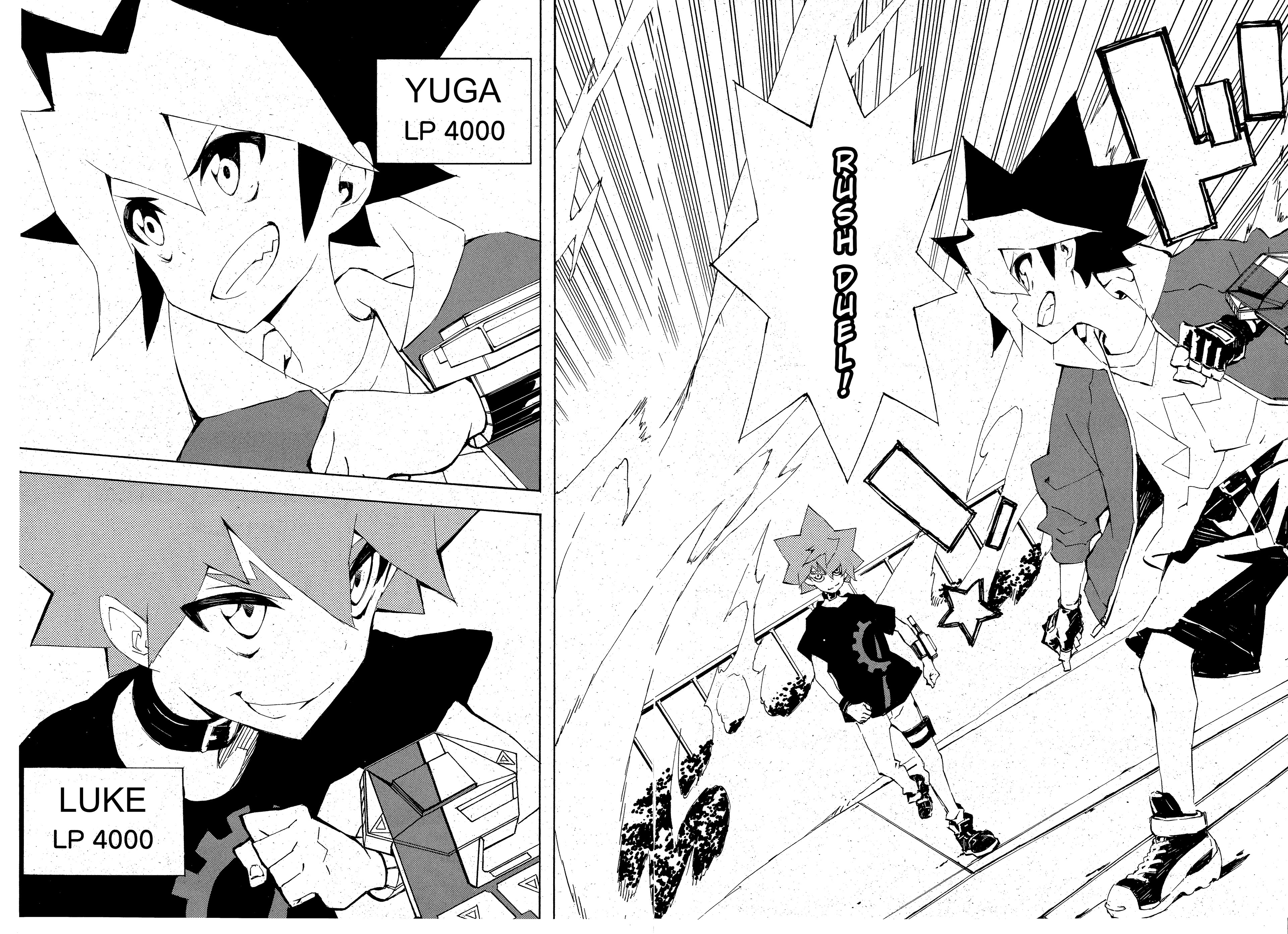 Yu-Gi-Oh! SEVENS Luke! Bakuretsu Hadou Den!! The man who shall be king 第10页