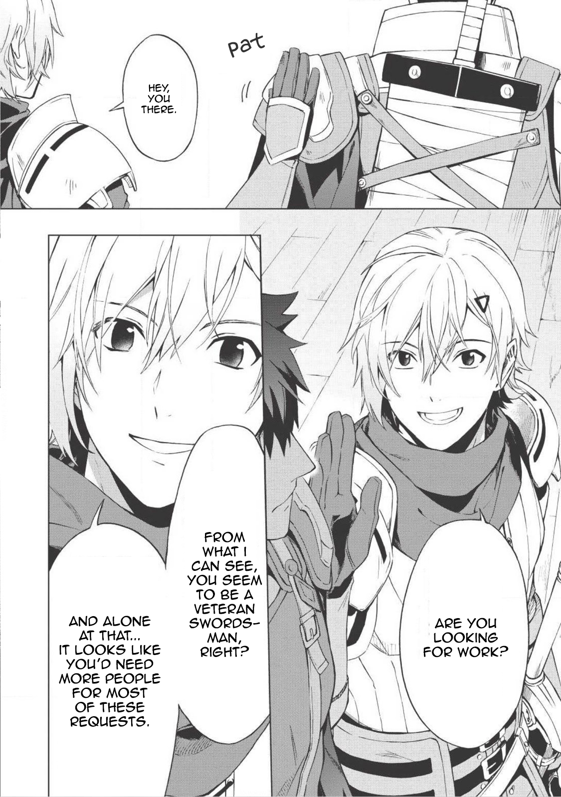 Kuitsume Youhei no Gensou Kitan Stuck, before I ran. 第9页