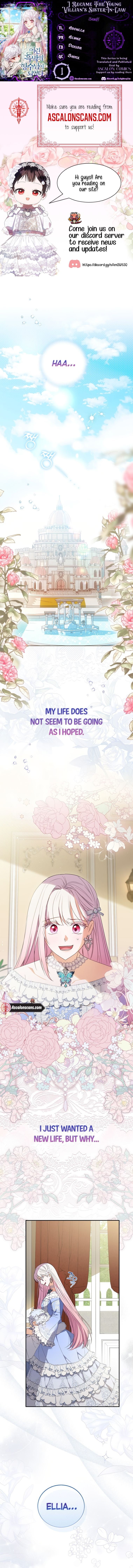 I Became the Young Villain's Sister-in-Law 第1页