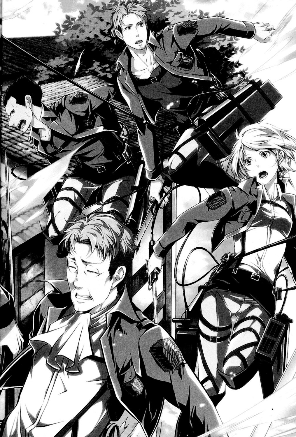 Shingeki no Kyojin - Reluctant Heroes (Doujinshi) 第4页