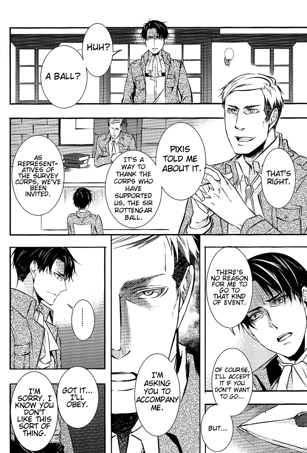 Shingeki no Kyojin - Reluctant Heroes (Doujinshi) 第6页