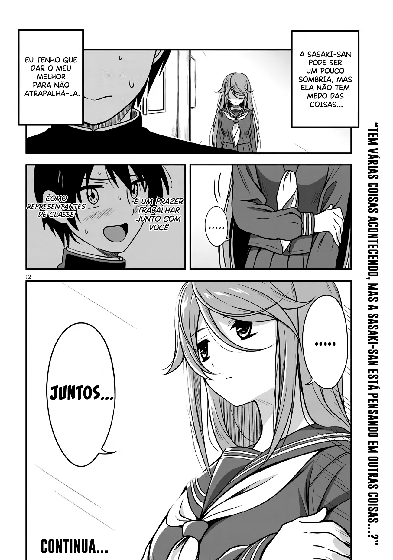 Kurai Ano Ko to Shitai Koto Representante de turma 第14页