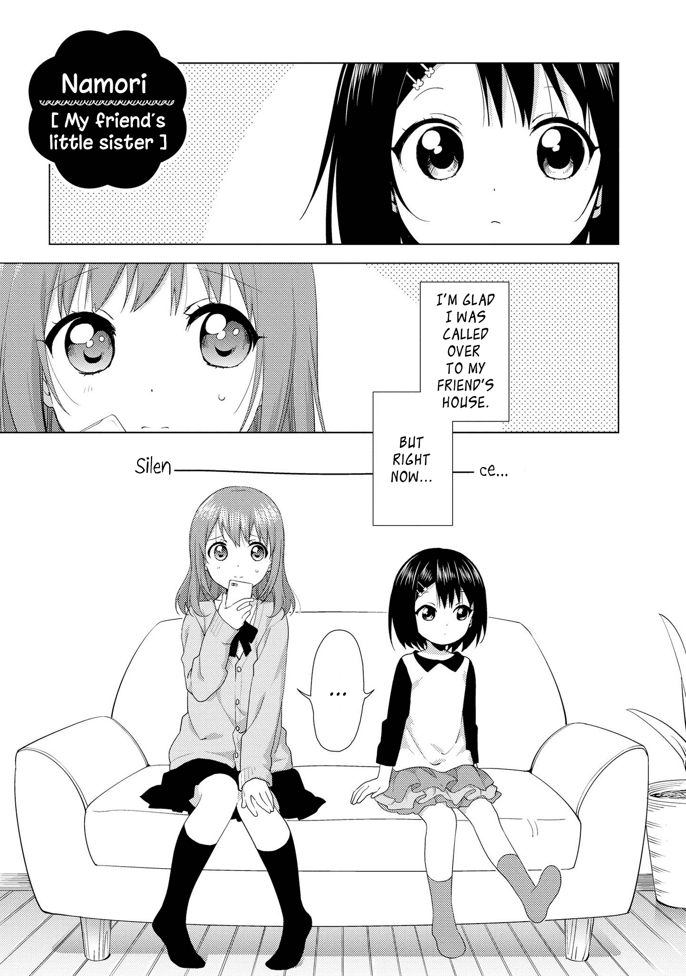 Parfait: Onee-loli Yuri Anthology My Friend's Little Sister (Namori) 第1页