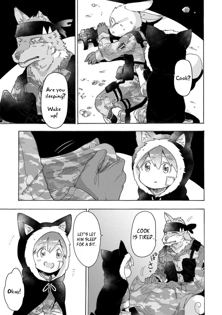 Ookami no Ko Sora wa Senjou ni iru Wolf's Child 第28页