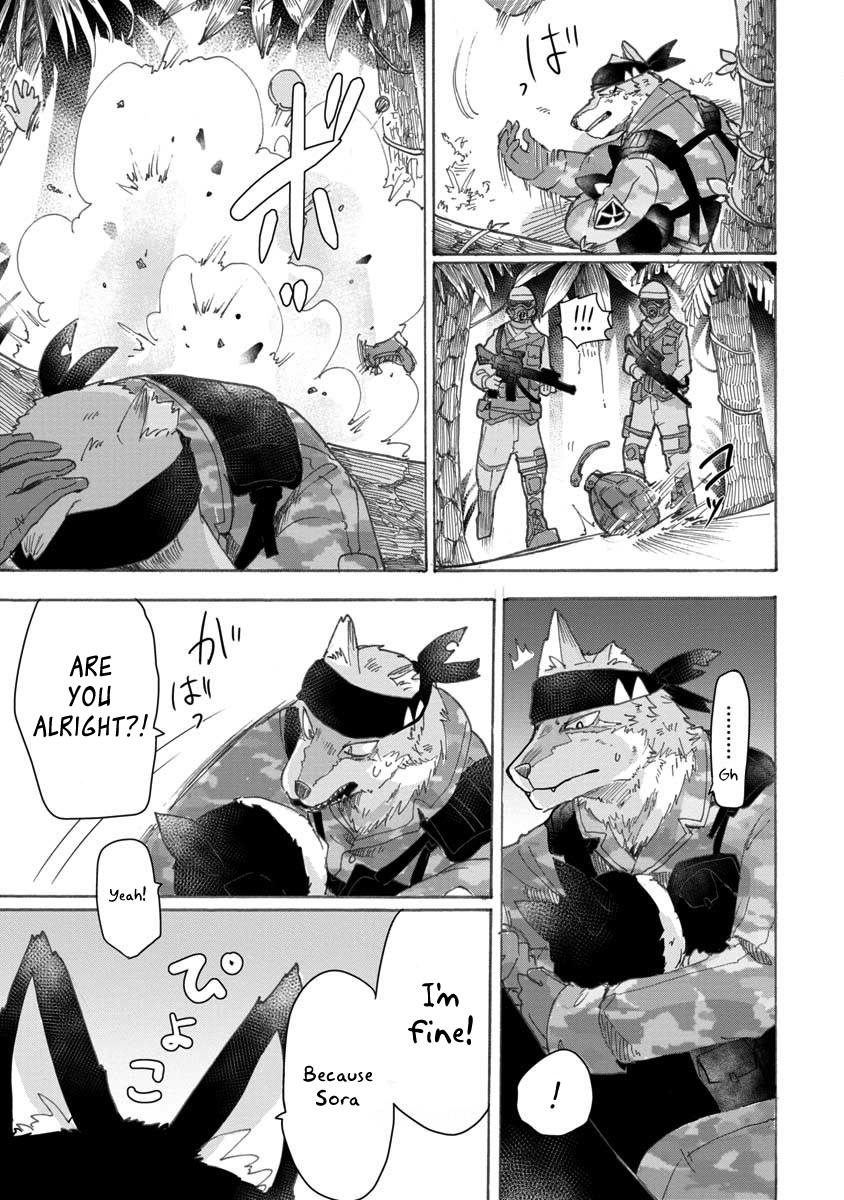 Ookami no Ko Sora wa Senjou ni iru Wolf's Child 第7页