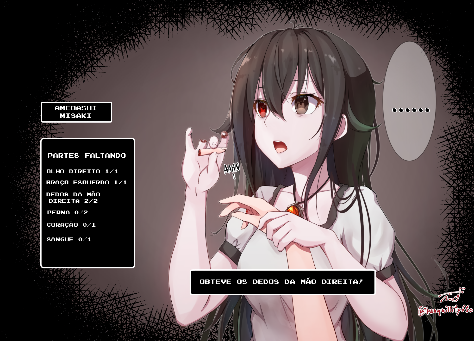 A Zombie Girl Who Eats Missing Parts to Regenerate. 第8页
