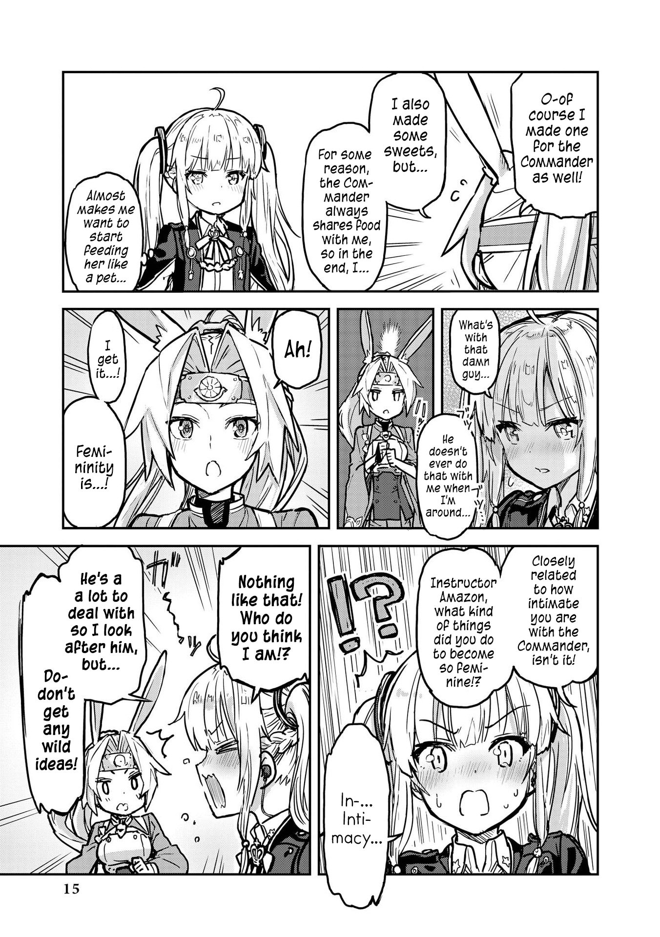 Azur Lane Comic Anthology Teach Me, Amazon 第7页
