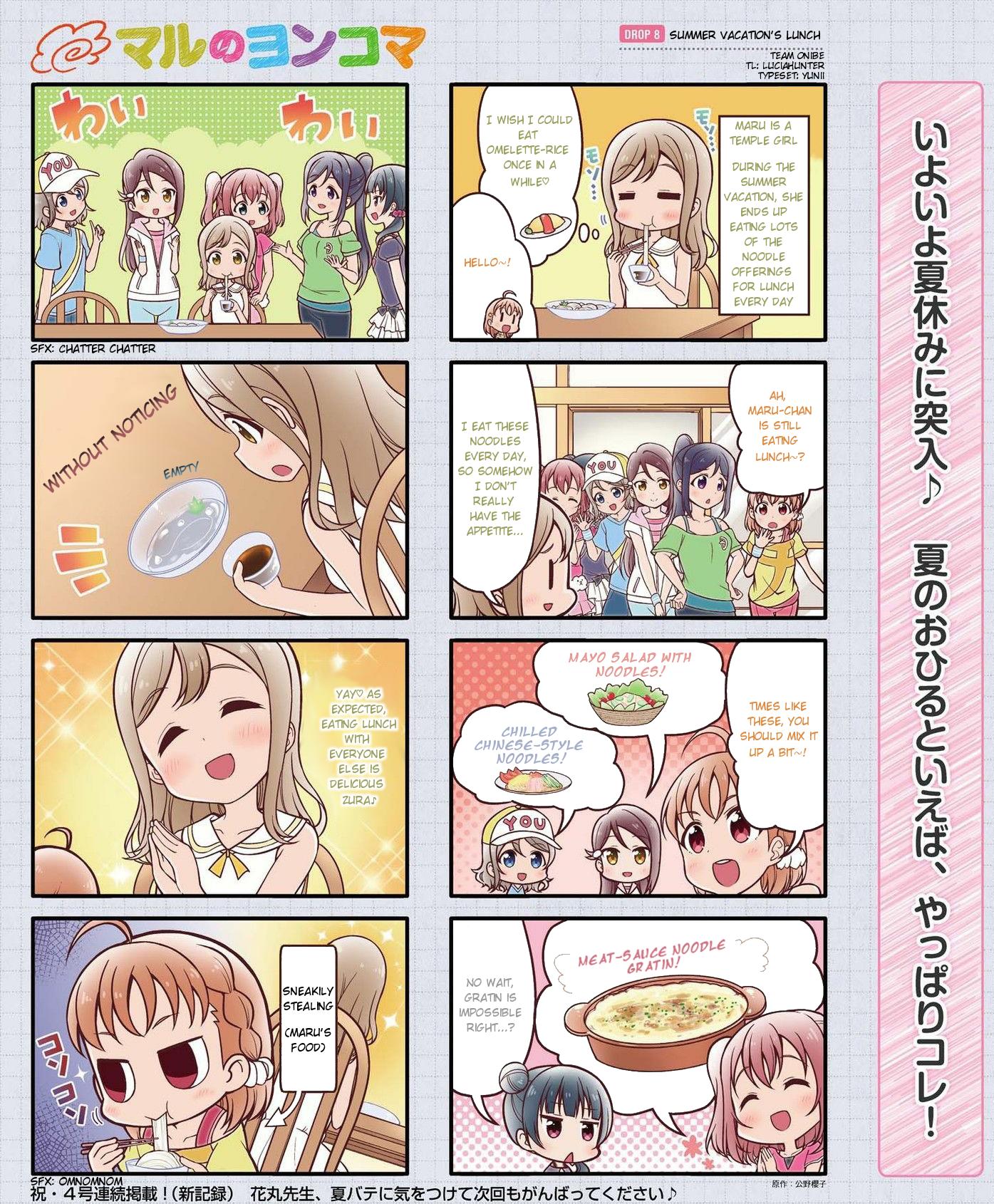 Love Live! Sunshine!! Maru's 4-Koma 第8页