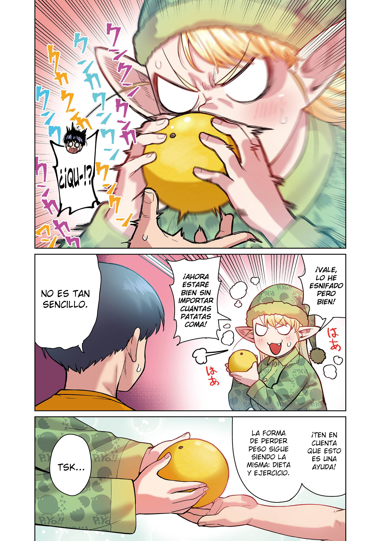 Shin Elf-san wa Yaserarenai. (Official Colored) Aceite de Elfa 第22页