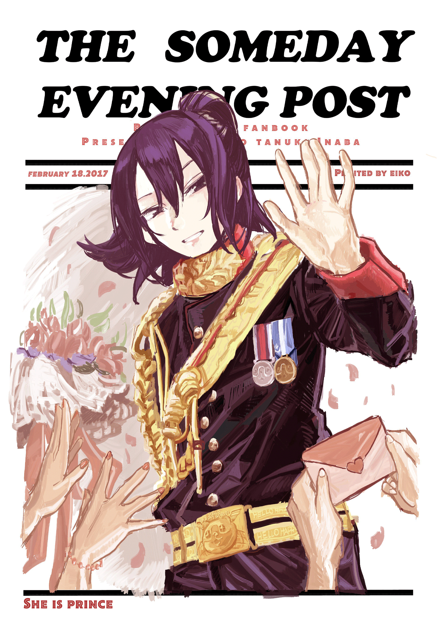 BanG Dream! - THE SOMEDAY EVENING POST (doujinshi) 第1页