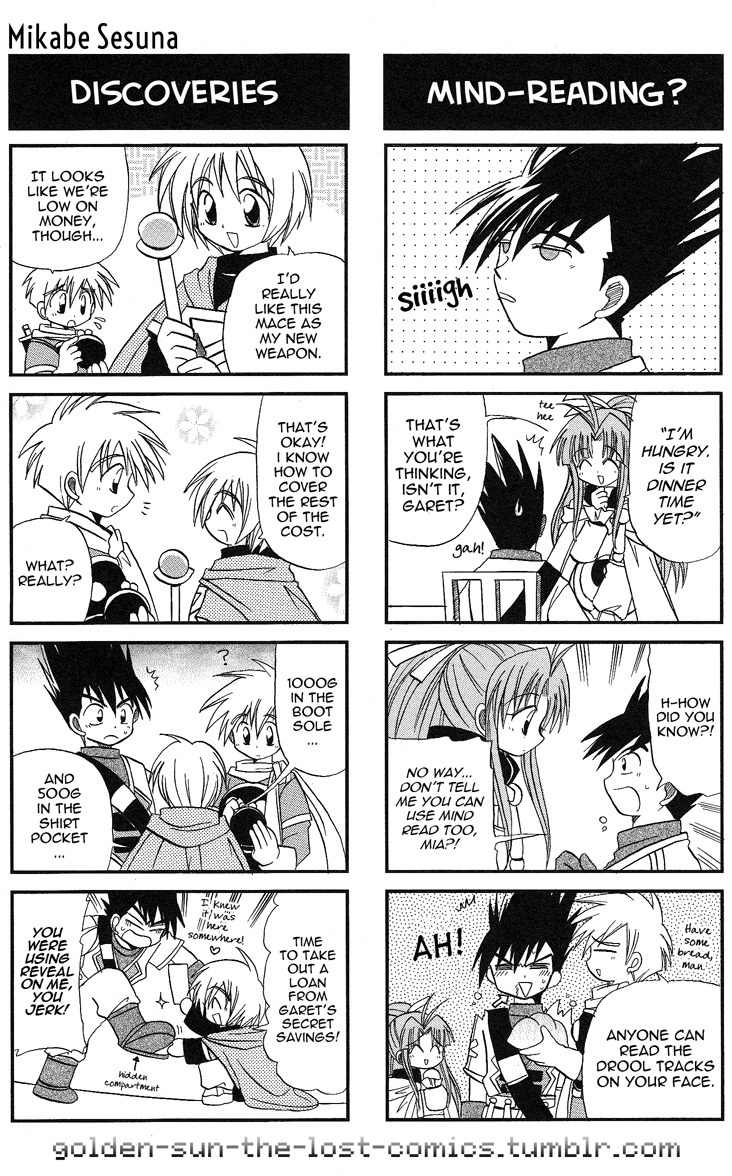 Golden Sun 4-koma Gag Battle Mikabe Sesuna 第6页