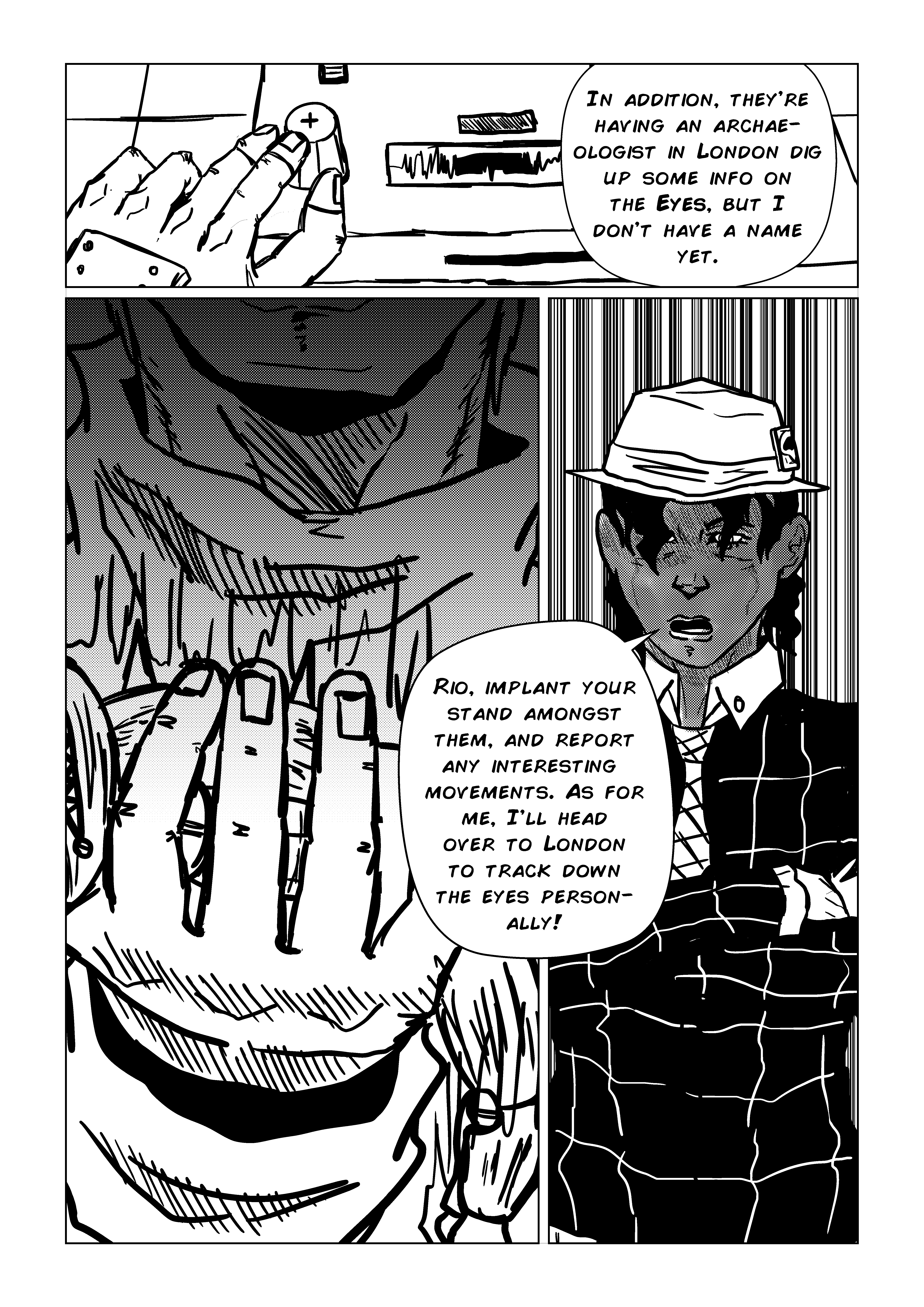 JoJo's Bizarre Adventure - Pearly Eyes (Doujinshi) Meet the Team! 第11页