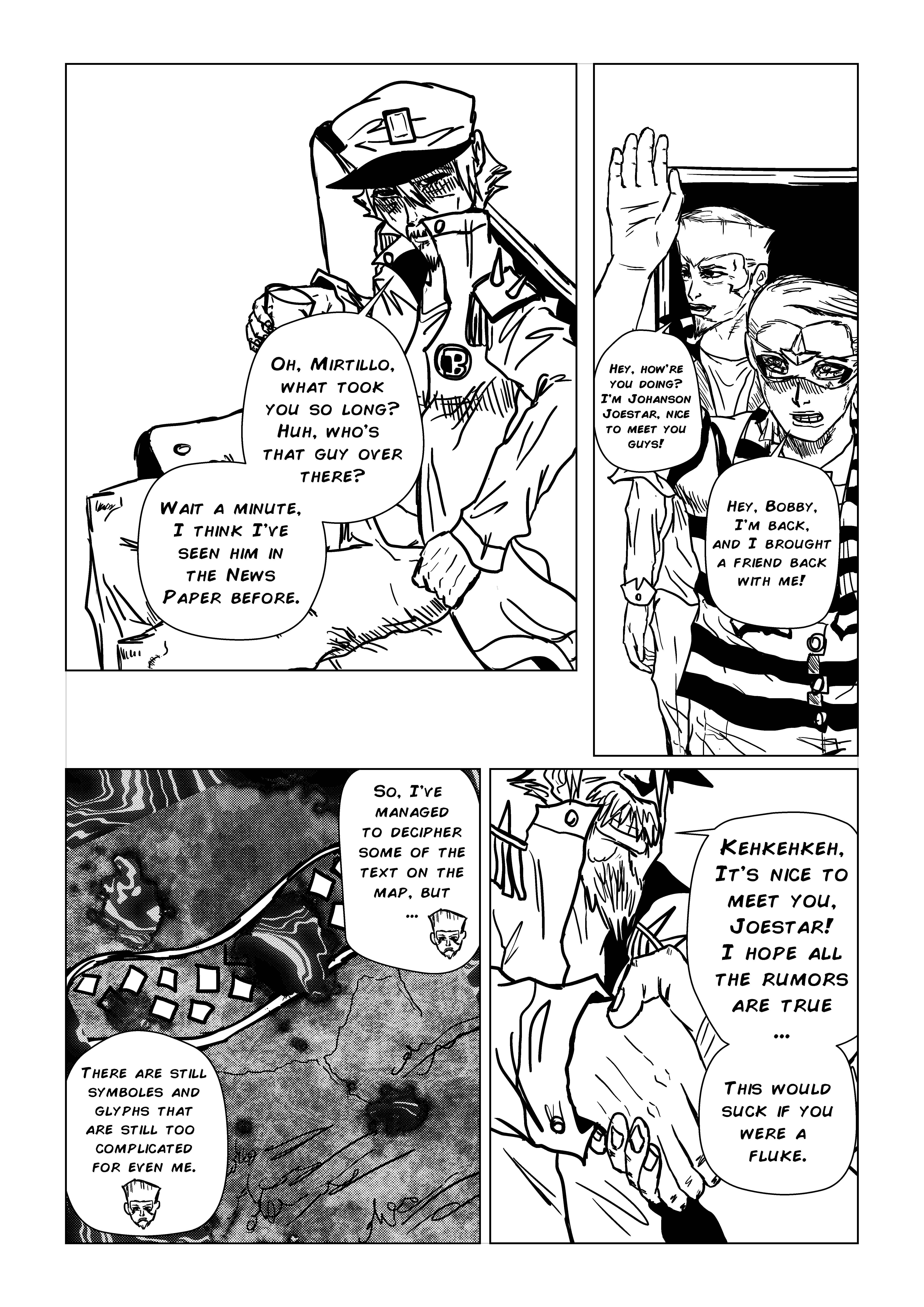 JoJo's Bizarre Adventure - Pearly Eyes (Doujinshi) Meet the Team! 第5页