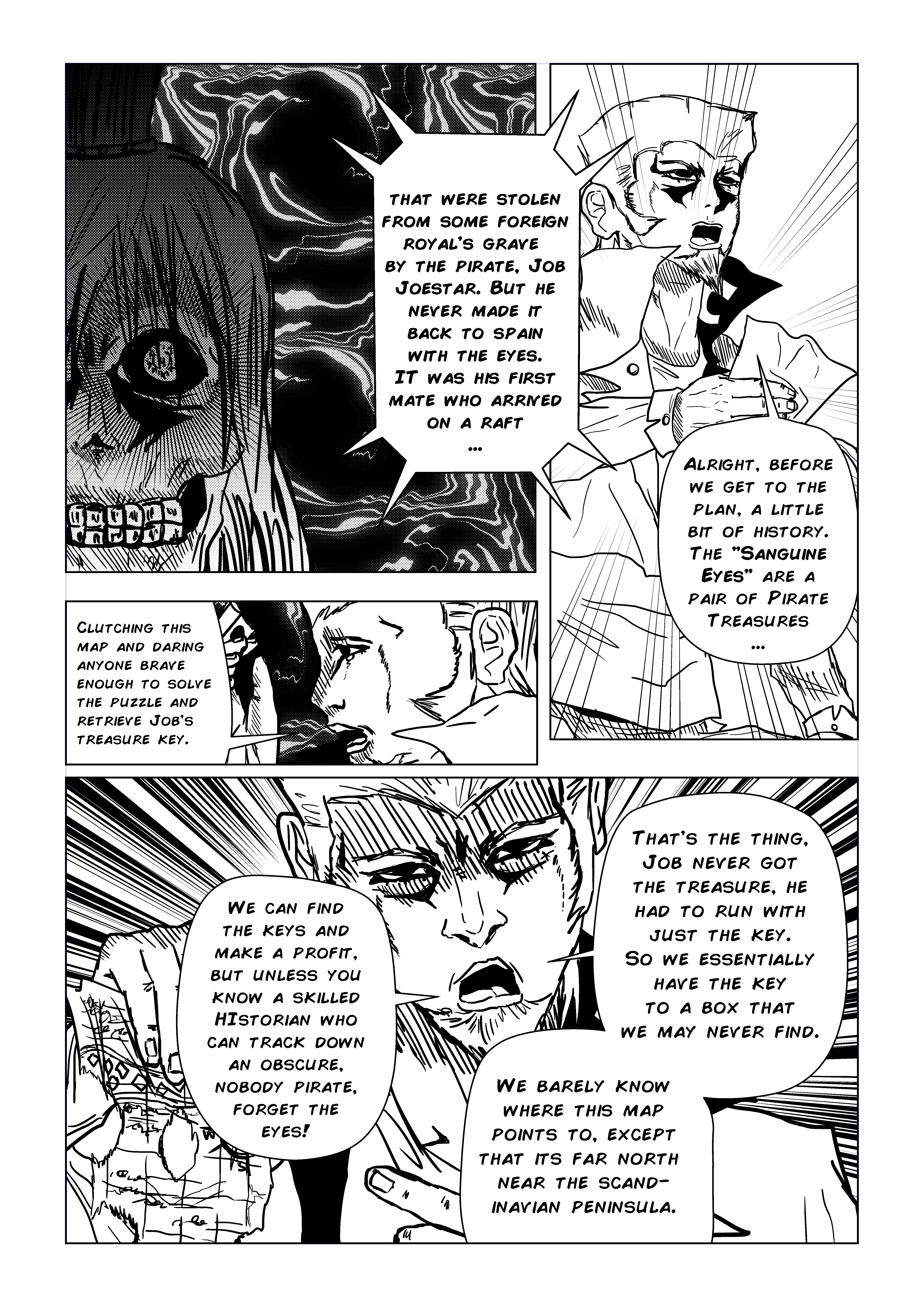 JoJo's Bizarre Adventure - Pearly Eyes (Doujinshi) Meet the Team! 第6页