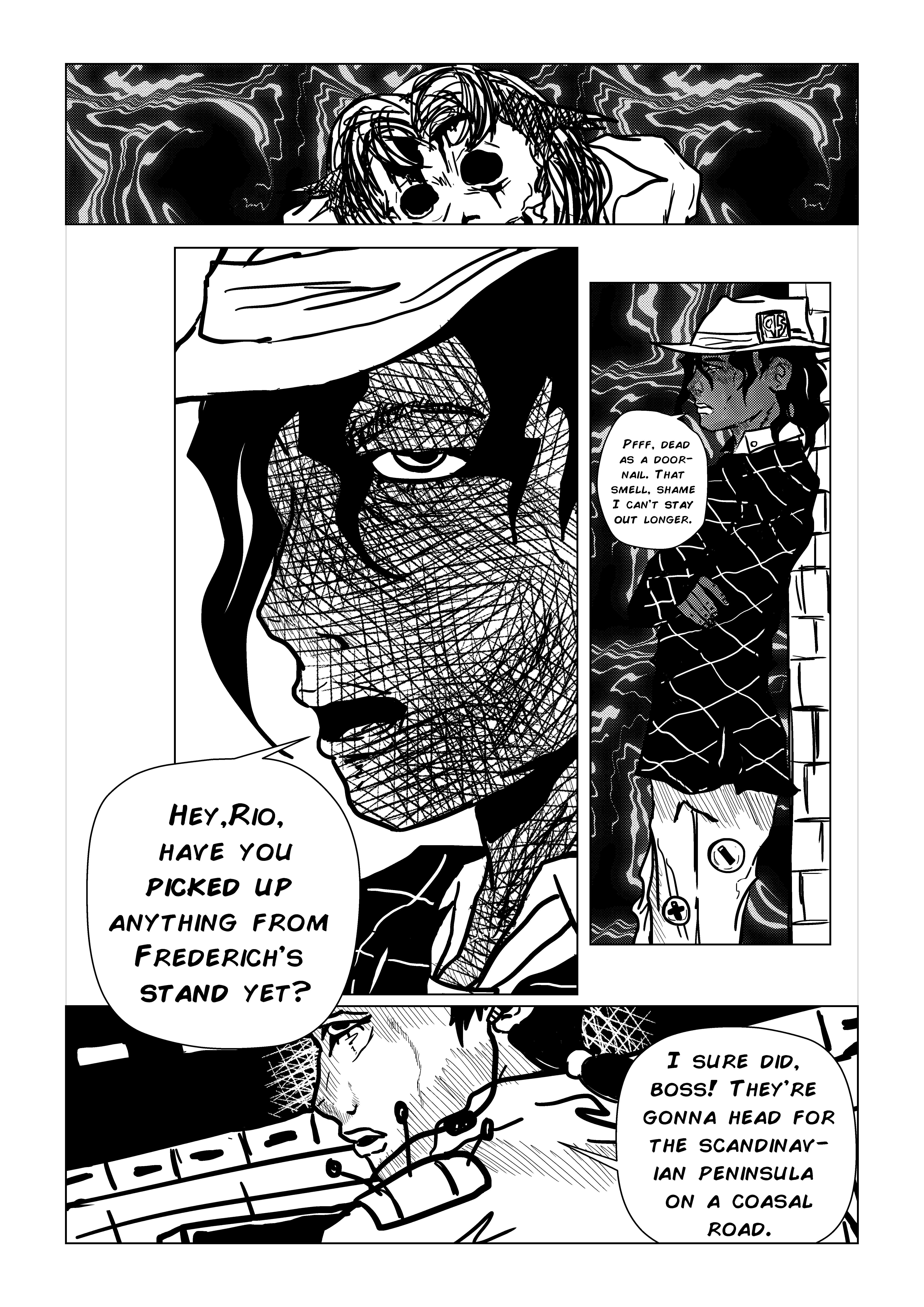 JoJo's Bizarre Adventure - Pearly Eyes (Doujinshi) Meet the Team! 第10页