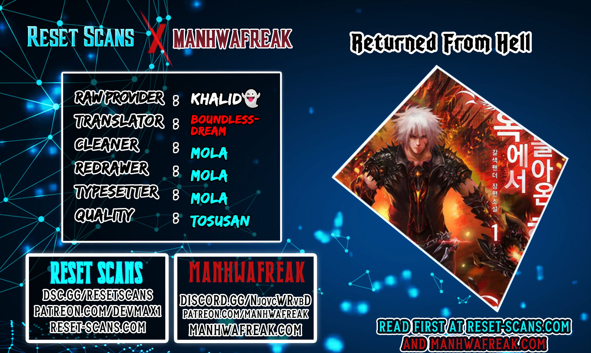 Han Daesung, Back From Hell Ch. 2 第1页