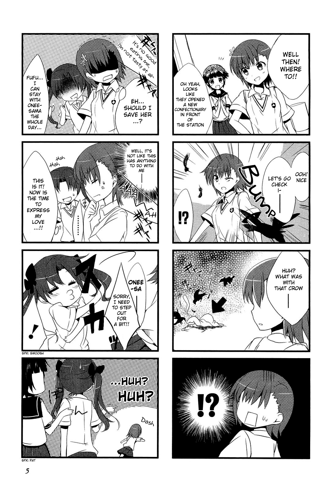 4-koma Koushiki Anthology - Toaru Kagaku no Railgun x Toaru Majutsu no Index 第7页