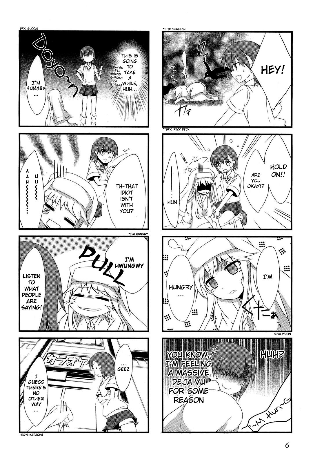 4-koma Koushiki Anthology - Toaru Kagaku no Railgun x Toaru Majutsu no Index 第8页
